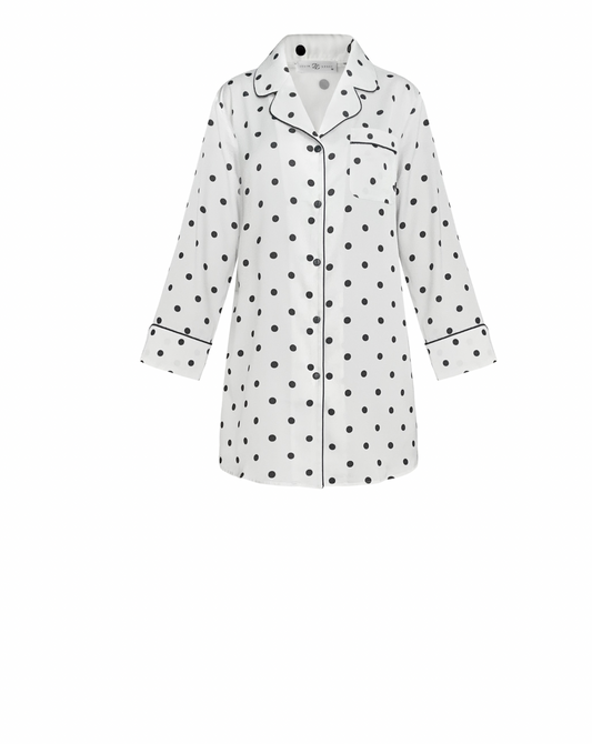 Polka Dot Shirt Dress